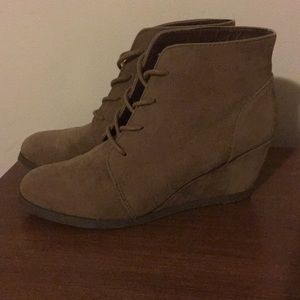 Madden Girl wedge booties